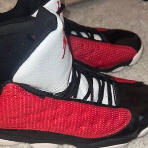 Jordan 13 red and black